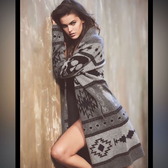 New Skull Cashmere Willa Wool & Cashmere Cardigan Large - Picture 1 of 13